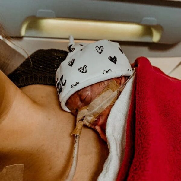 Prematuur Knoop Mutsje Hartjes