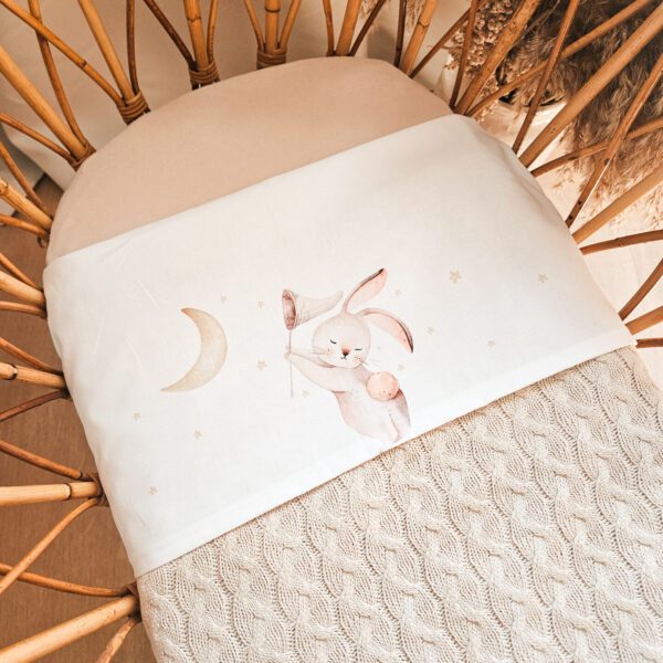 Laken konijn vangt maan